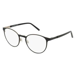 Eschenbach MINI EYEWEAR 742039 Unisex-Brille inkl. Gläser Vollrand Panto Metall-Gestell 50mm/20mm/140mm, schwarz