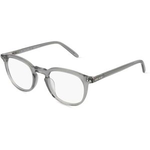 Jaguar J 1710 Unisex-Brille inkl. Gläser Vollrand Eckig Acetat-Gestell 47mm/22mm/145mm, Grau