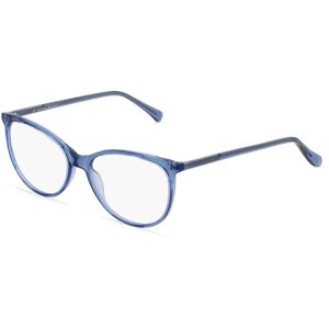 Fielmann ROW Fielmann ABC 070 CL Damen-Brille inkl. Gläser Vollrand Butterfly Acetat-Gestell 51mm/16mm/140mm, blau