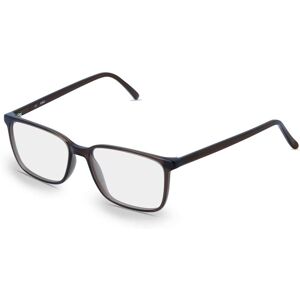 Fielmann ROW Fielmann JIL 006 CL Herren-Brille inkl. Gläser Vollrand Eckig Kunststoff-Gestell 56mm/17mm/145mm, braun