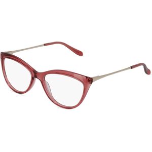 Fielmann ROW Fielmann BD 450 FLEX FA Damen-Brille inkl. Gläser Vollrand Butterfly Acetat-Gestell 52mm/16mm/135mm, rot