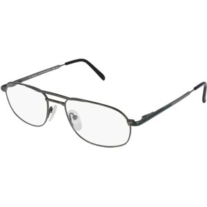 Fielmann ROW Fielmann MC 301 MOD FLEX TR Herren-Brille inkl. Gläser Vollrand Eckig Titan-Gestell 54mm/18mm/135mm, grau