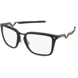 Luxottica Oakley OX8162 COGNITIVE Herren-Brille inkl. Gläser Vollrand Eckig Titan-Gestell 56mm/19mm/132mm, schwarz