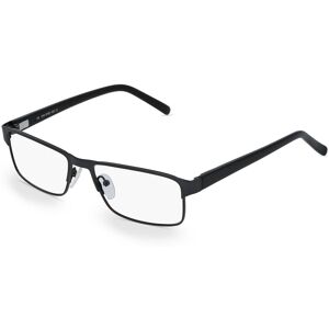 Fielmann ROW Fielmann OPH 9782 FLEX CL Herren-Brille inkl. Gläser Vollrand Eckig Edelstahl-Gestell 53mm/17mm/140mm, blau