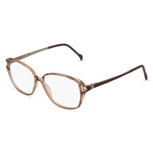 Fielmann ROW Fielmann COMFORT 121 FLEX CL Damen-Brille inkl. Gläser Vollrand Eckig Kunststoff-Gestell 52mm/13mm/130mm, transparent