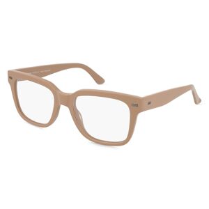 Fielmann ROW Fielmann LN 034 CL Unisex-Brille inkl. Gläser Vollrand Eckig Acetat-Gestell 53mm/19mm/145mm, braun