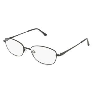 Fielmann ROW Fielmann MC 606 CL Damen-Brille inkl. Gläser Vollrand Eckig Edelstahl-Gestell 49mm/17mm/135mm, schwarz