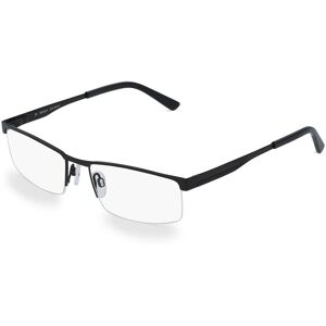 Fielmann ROW Fielmann 2127 FLEX CL Herren-Brille inkl. Gläser Nylor Eckig Metall-Gestell 53mm/18mm/135mm, blau