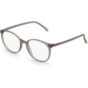 Fielmann ROW Fielmann JIL 007 CL Damen-Brille inkl. Gläser Vollrand Panto Kunststoff-Gestell 52mm/18mm/140mm, grau