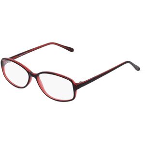 Fielmann ROW Fielmann MC 590 CL Damen-Brille inkl. Gläser Vollrand Eckig Propionat-Gestell 52mm/14mm/130mm, rot