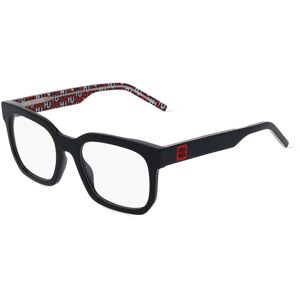 Safilo Hugo HG 1223 Damen-Brille inkl. Gläser Vollrand Eckig Acetat-Gestell 53mm/20mm/145mm, schwarz