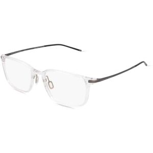 De Rigo Porsche Design 8735 Unisex-Brille inkl. Gläser Vollrand Rechteckig Kunststoff-Gestell 54mm/19mm/145mm, transparent