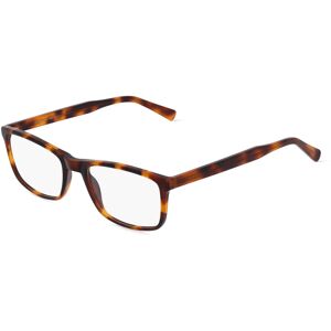 Fielmann ROW Fielmann ABC 062 CL Herren-Brille inkl. Gläser Vollrand Eckig Acetat-Gestell 53mm/19mm/145mm, braun