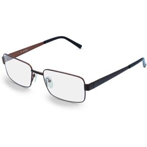 Fielmann ROW Fielmann MC 526 CL Herren-Brille inkl. Gläser Vollrand Eckig Metall-Gestell 56mm/18mm/140mm, grau