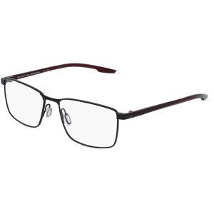 De Rigo Porsche Design 8733 Unisex-Brille inkl. Gläser Vollrand Eckig Metall-Gestell 55mm/16mm/150mm, schwarz