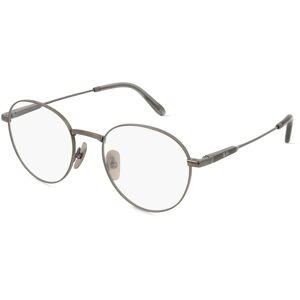 Luxottica Ray-Ban RX8782 DAVID TITANIUM Unisex-Brille inkl. Gläser Vollrand Panto Titan-Gestell 51mm/20mm/145mm, silber