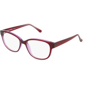 Fielmann ROW Fielmann MC 607 CL Damen-Brille inkl. Gläser Vollrand Oval Propionat-Gestell 50mm/16mm/135mm, lila