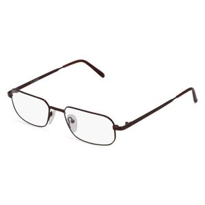 Fielmann ROW Fielmann MC 312 TR Herren-Brille inkl. Gläser Vollrand Eckig Metall-Gestell 51mm/17mm/135mm, braun