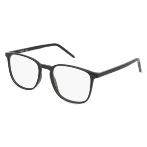 Fielmann ROW Fielmann JIL 028 CL Herren-Brille inkl. Gläser Vollrand Eckig Acetat-Gestell 53mm/19mm/145mm, Schwarz