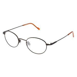 Eschenbach Titanflex 3666 Herren-Brille inkl. Gläser Vollrand Panto Titanflex-Gestell 49mm/21mm/145mm, braun