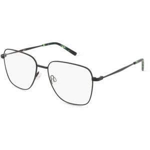 DKNY DK1031 Damen-Brille inkl. Gläser Vollrand Eckig Metall-Gestell 54mm/16mm/135mm, schwarz