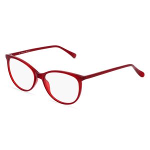 Fielmann ROW Fielmann ABC 070 CL Damen-Brille inkl. Gläser Vollrand Butterfly Acetat-Gestell 51mm/16mm/140mm, rot