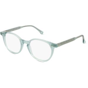 Fielmann ROW Fielmann MF 031 FA Unisex-Brille inkl. Gläser Vollrand Panto Acetat-Gestell 48mm/19mm/140mm, grün