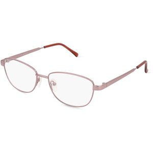 Fielmann ROW Fielmann MC 499 TR Damen-Brille inkl. Gläser Vollrand Eckig Edelstahl-Gestell 54mm/16mm/135mm, Pink