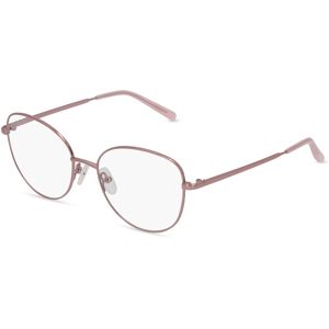 Fielmann ROW Fielmann BD 458 FA Damen-Brille inkl. Gläser Vollrand Butterfly Edelstahl-Gestell 54mm/17mm/140mm, pink