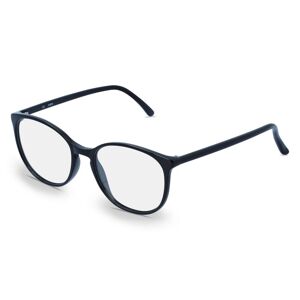 Fielmann ROW Fielmann JIL 007 CL Damen-Brille inkl. Gläser Vollrand Panto Kunststoff-Gestell 52mm/18mm/140mm, schwarz