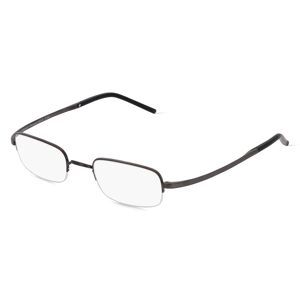 Fielmann ROW Fielmann TITANIUM 194 CL Herren-Brille inkl. Gläser Nylor Eckig Titan-Gestell 49mm/23mm/145mm, grau