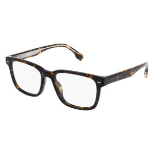 Safilo Boss 1320 Herren-Brille inkl. Gläser Vollrand Eckig Acetat-Gestell 52mm/18mm/145mm, braun