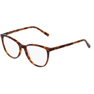 Fielmann ROW Fielmann MI 049 FA Damen-Brille inkl. Gläser Vollrand Butterfly Acetat-Gestell 54mm/16mm/145mm, braun