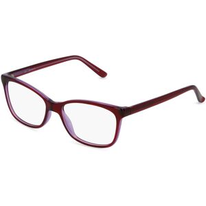 Fielmann ROW Fielmann MC 555 CL Damen-Brille inkl. Gläser Vollrand Eckig Propionat-Gestell 54mm/16mm/135mm, lila