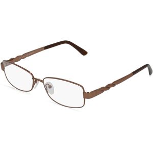 Fielmann ROW Fielmann MC 426 FLEX TR Damen-Brille inkl. Gläser Vollrand Butterfly Metall-Gestell 55mm/16mm/135mm, braun