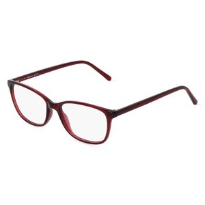 Fielmann ROW Fielmann JIL 027 CL Damen-Brille inkl. Gläser Vollrand Butterfly Acetat-Gestell 53mm/16mm/140mm, rot