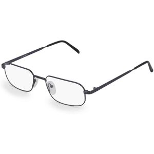 Fielmann ROW Fielmann MC 312 TR Herren-Brille inkl. Gläser Vollrand Eckig Metall-Gestell 51mm/17mm/135mm, blau