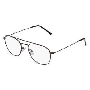 Fielmann ROW Fielmann BD 427 CL Herren-Brille inkl. Gläser Vollrand Eckig Edelstahl-Gestell 51mm/19mm/145mm, grau