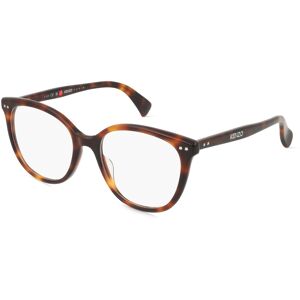 Thélios Deutschland Kenzo KZ50200I Damen-Brille inkl. Gläser Vollrand Butterfly Kunststoff-Gestell 54mm/18mm/145mm, braun