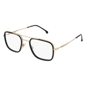 Safilo Carrera 280 Herren-Brille inkl. Gläser Vollrand Eckig Metall-Gestell 52mm/21mm/150mm, schwarz