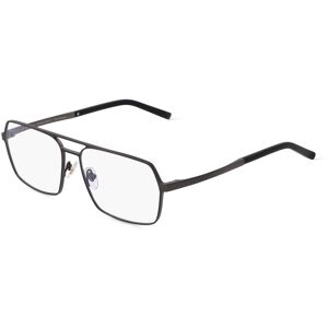 Fielmann ROW Fielmann TAKUMI 2005 CL Herren-Brille inkl. Gläser Vollrand Eckig Titan-Gestell 58mm/15mm/145mm, grau