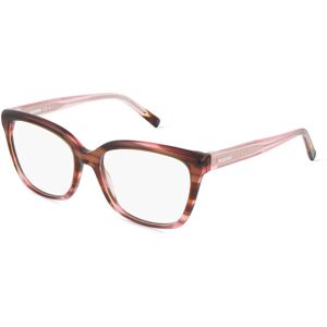 Safilo Missoni 0116 Damen-Brille inkl. Gläser Vollrand Cateye Acetat-Gestell 53mm/17mm/145mm, pink