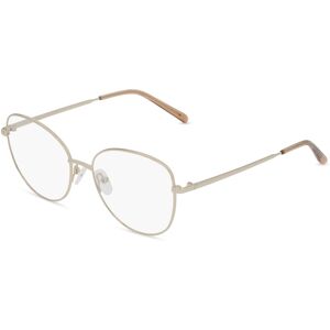 Fielmann ROW Fielmann BD 458 FA Damen-Brille inkl. Gläser Vollrand Butterfly Edelstahl-Gestell 52mm/17mm/135mm, gold