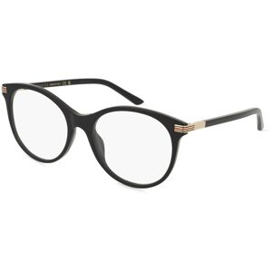 Kering Eyewear Gucci GG1450O Damen-Brille inkl. Gläser Vollrand Butterfly Acetat-Gestell 53mm/18mm/140mm, schwarz