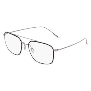 De Rigo Porsche Design 8749 Unisex-Brille inkl. Gläser Vollrand Pilot Titan-Gestell 56mm/20mm/145mm, schwarz