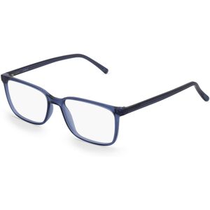 Fielmann ROW Fielmann JIL 006 CL Herren-Brille inkl. Gläser Vollrand Eckig Kunststoff-Gestell 56mm/17mm/145mm, blau