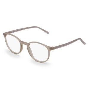 Fielmann ROW Fielmann JIL 005 CL Unisex-Brille inkl. Gläser Vollrand Panto Acetat-Gestell 50mm/19mm/135mm, grau