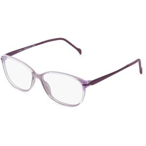 Fielmann ROW Fielmann COMFORT 114 CL Damen-Brille inkl. Gläser Vollrand Eckig TR90-Gestell 52mm/13mm/130mm, lila