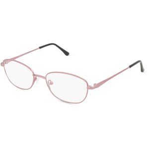 Fielmann ROW Fielmann MC 606 CL Damen-Brille inkl. Gläser Vollrand Eckig Edelstahl-Gestell 49mm/17mm/135mm, pink