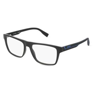 Lacoste L2951 Herren-Brille inkl. Gläser Vollrand Eckig Propionat-Gestell 55mm/17mm/0mm, schwarz